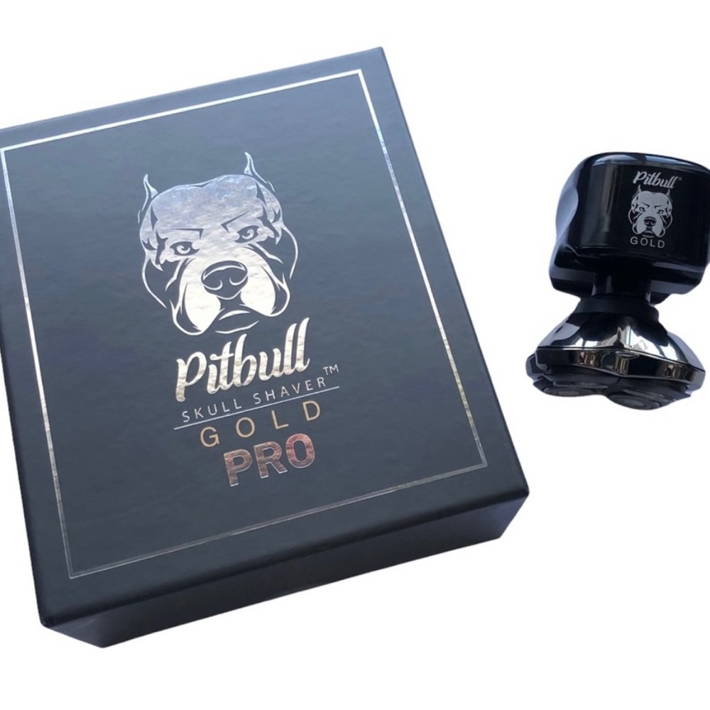 Pitbull skull shaver gold pro